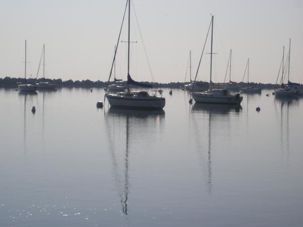 Nice picture of the mooring field