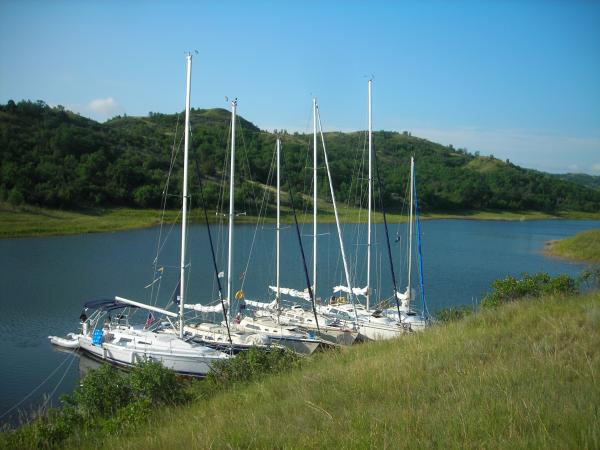 Night Berth - Berthold Bay, Lake Sakakawea, ND