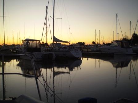 October morning North Point Marina