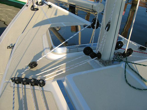 of course, not my boat.  just a good deck organizer