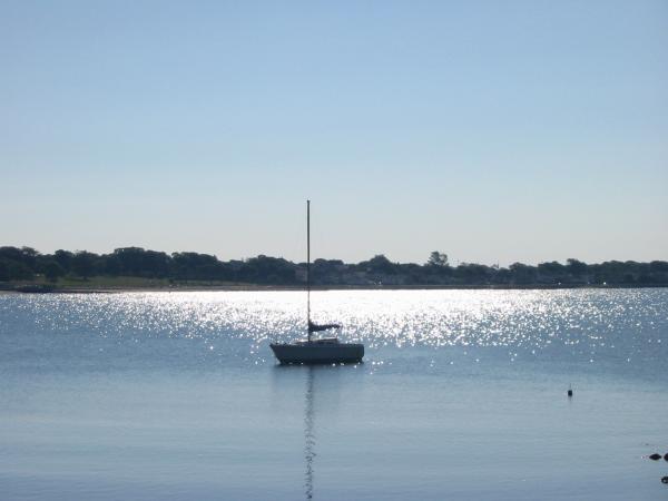 on the mooring