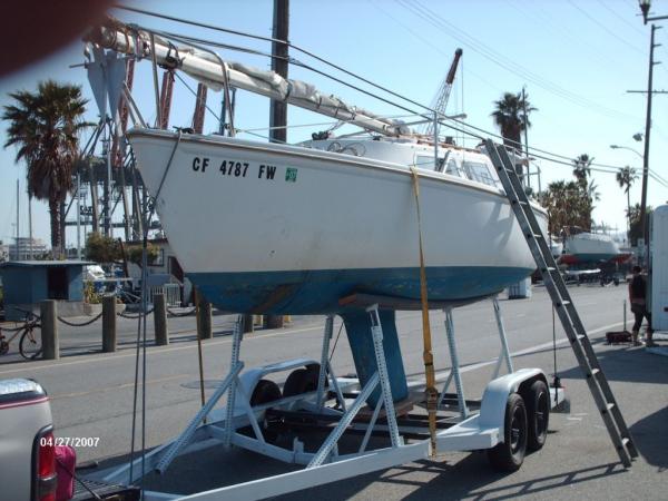 On the trailer