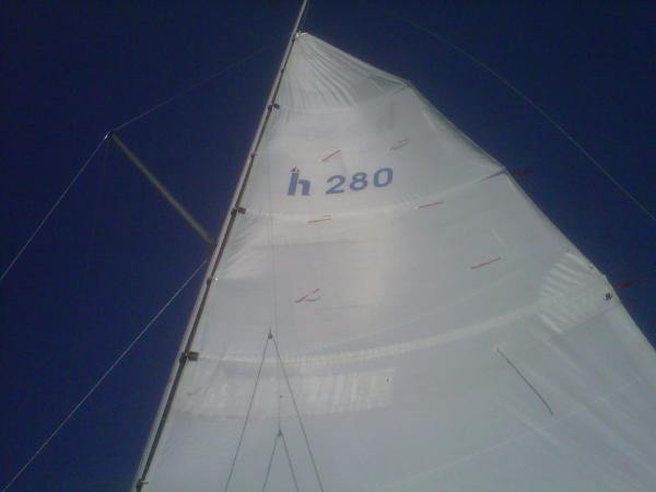Our first real sail of 2011 - (not counting our motor sail from Milwaukee to East Chicago over Easter weekend (not a pleasant trip!).
