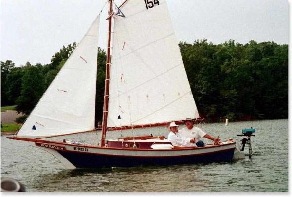 OurDotCalm at Lake Norman messabout in 2003.