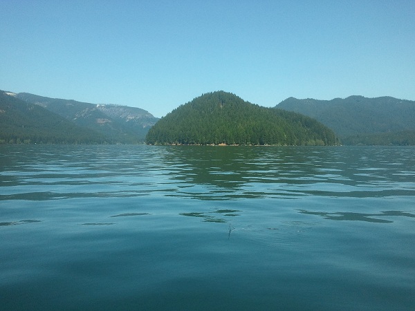 Piety Knob Island, Detroit lake