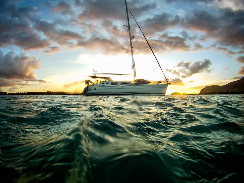 Pokai Bay Sunset