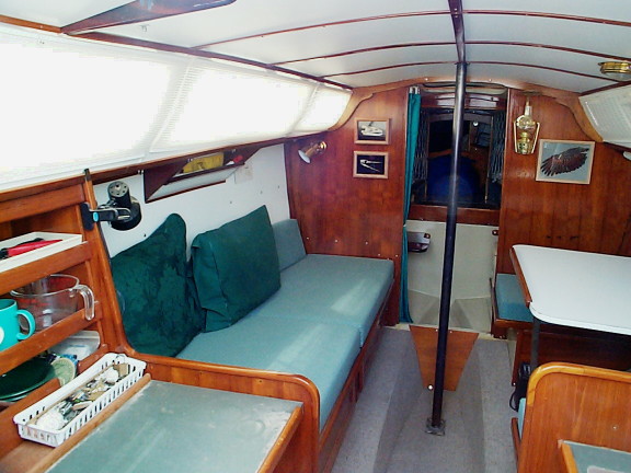 Port, finished interior.