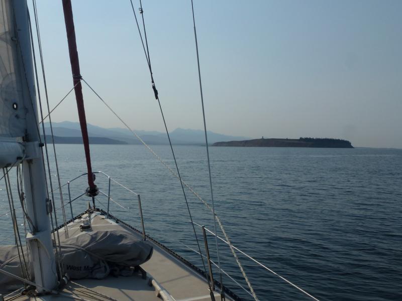 Protection Island off the mouth of Discovery Bay, Strait of Juan de Fuca