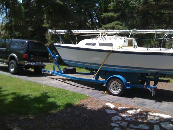 Pulls beautifully, I haul it all over Wisconsin and Minnesota. With the shallow keel it handles Lake Michigan as well as smaller lakes all over the midwest.