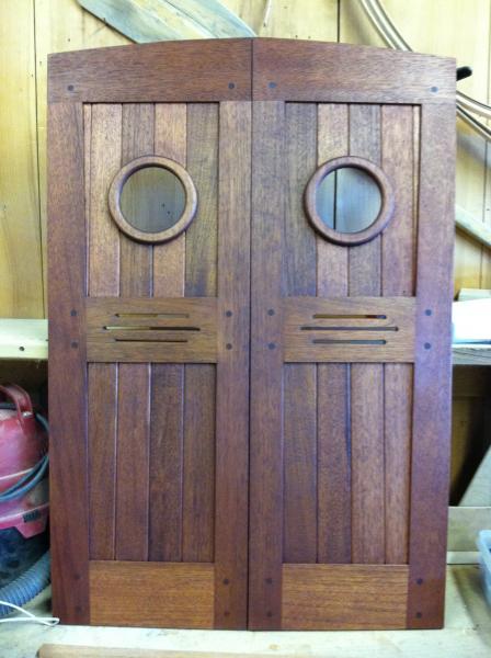 Replacing slats with Mahogany cabin doors. | Sailboat Owners Forums