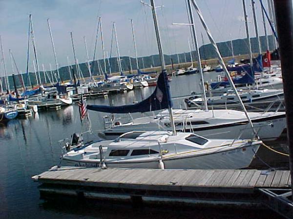 Rhapsody on Blue.  Catalina 22 MKII.  Second Boat owned from 1998 to 2002.