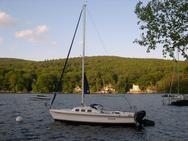 Rhodes 22 on lake Sunapee NH,  The first Serenity