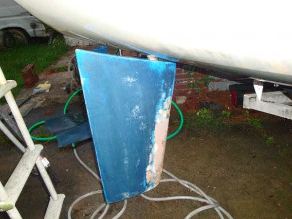 Rudder is rough, but at least it is clean