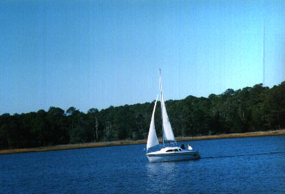 Running on Bogue Sound, NC