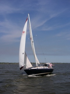 Sailiing on Lake Pontchartrain