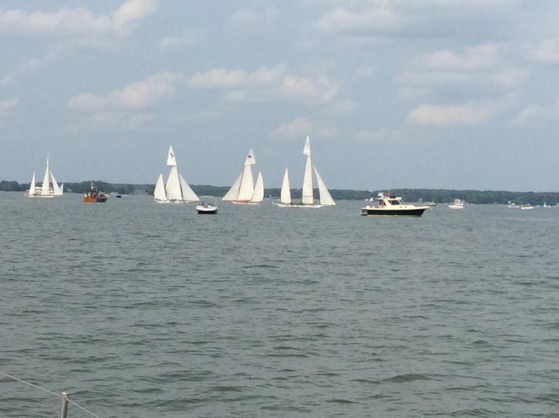 Sailing Canoe Races at Oxford