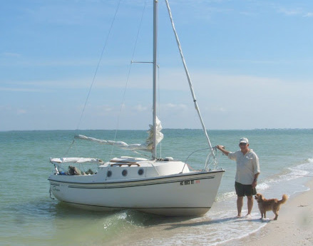 Sailing Charlotte Harbor in Guppy - Sanibel 17