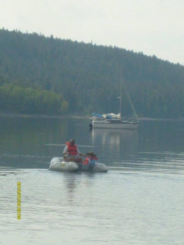 Sailing in Jackson Lake 2