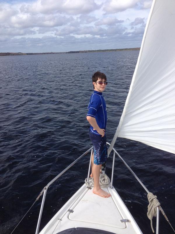 Sailing Lake Monroe FL