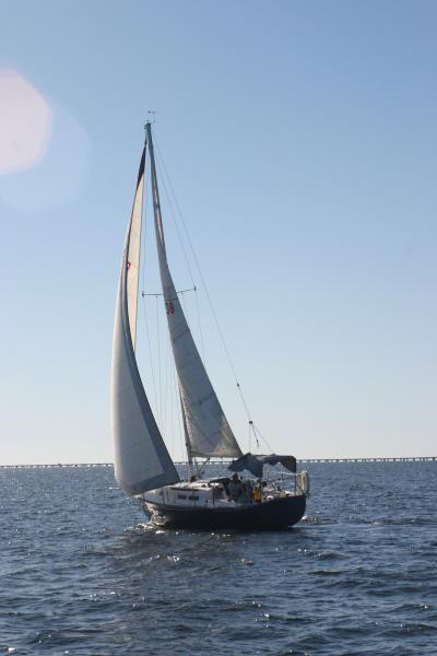 Sailing Lake Pontchartrain