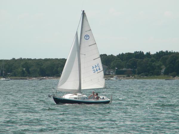 Sailing off Ned's Point Lighthouse