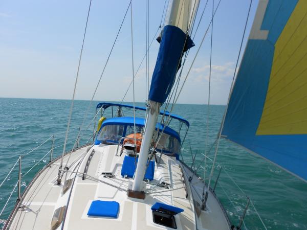 Sailing off west coast of Florida