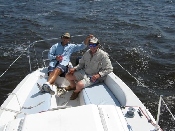 Sailing on Choctawhatchee Bay