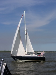 Sailing on Lake Pontchartrain