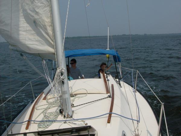 sailing on the Neuse
