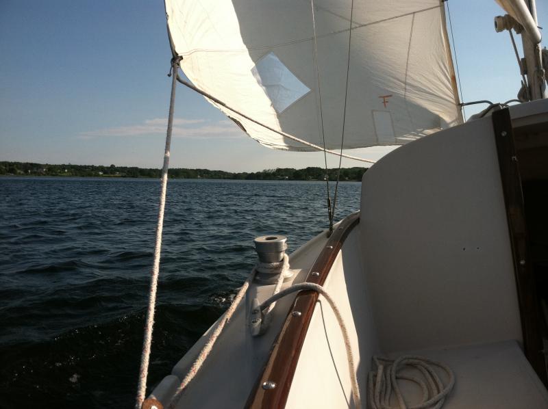 Sailing Rockland, ME Harbor