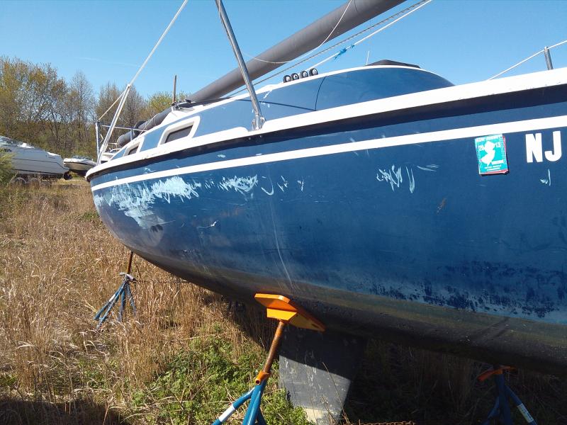 Sandy Damage on Starboard Side (Fixable)