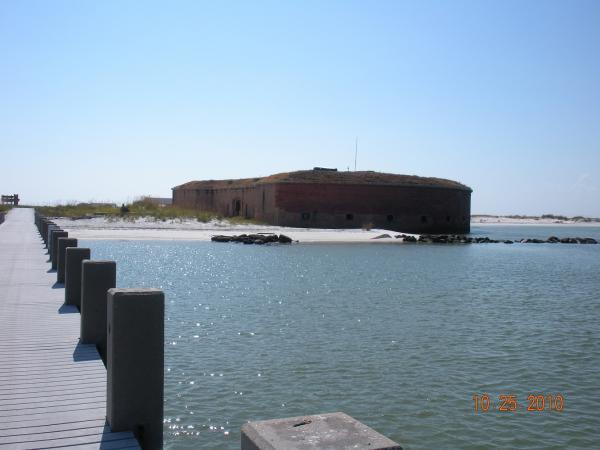 Ship Island and Fort Massachusetts