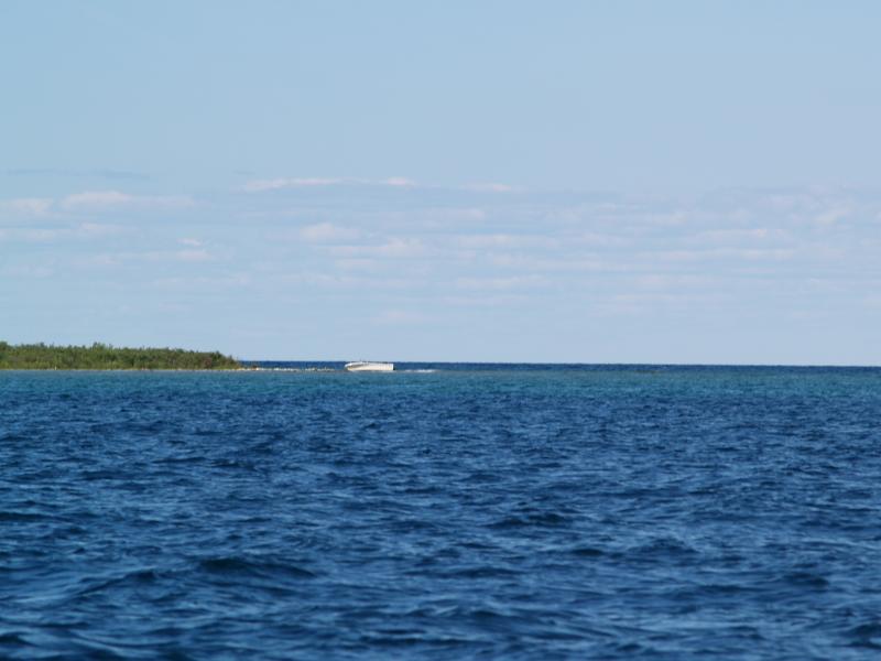 Shipwreck on Barrier Island.