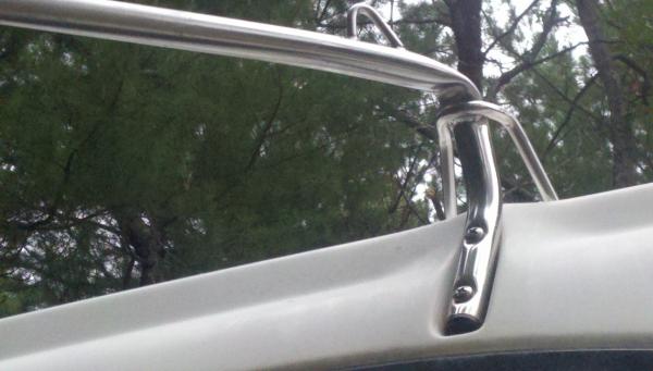 stanchion - forward and midbeam two bent over