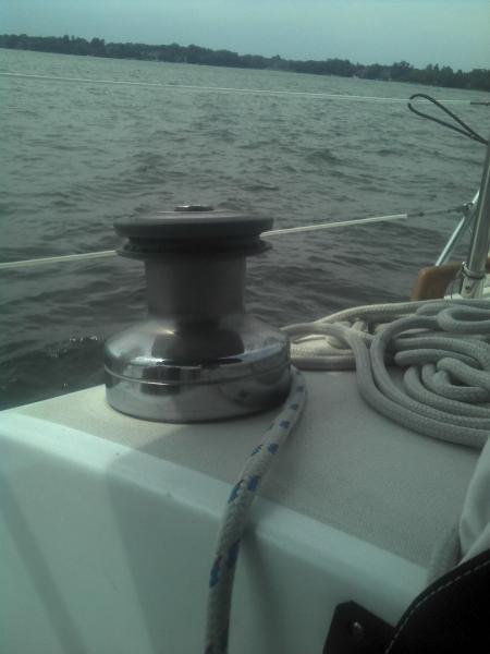 starboard aft cabin top