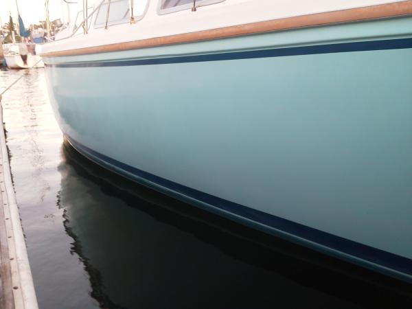 Starboard side after 3 step process