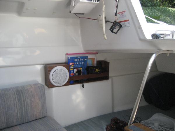 starboard side speaker box