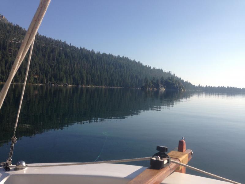 Sternview of Fannette Island