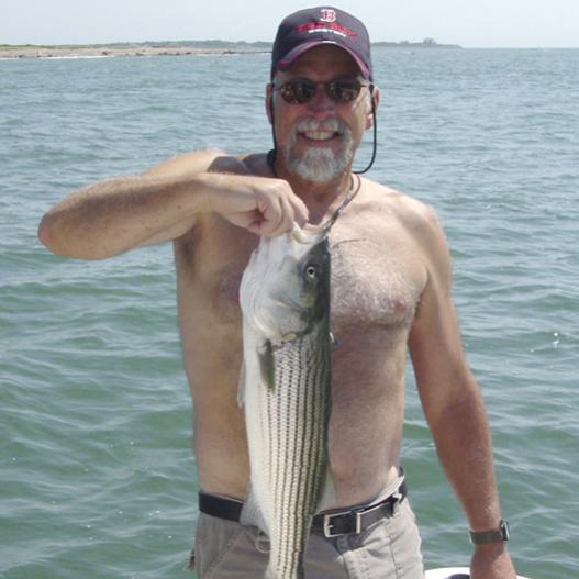 Striper schoolie off of Truro