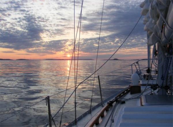 Sundown on the Chesapeake