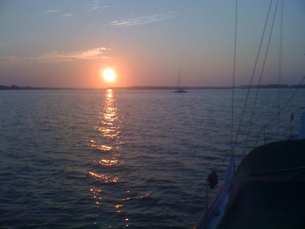 Sunrise near the Choptank River