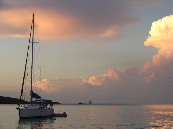 Sunset at Anegada