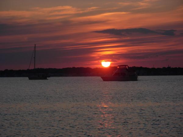 Sunset at Duck Island Roads