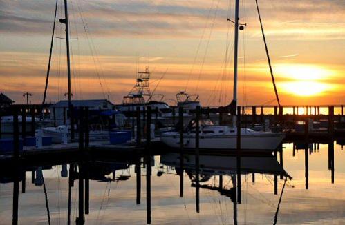 Sunset at Shelter Harbor