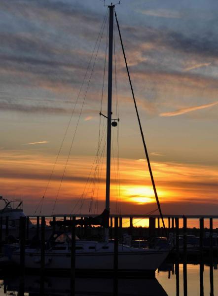 Sunset at Shelter Harbor