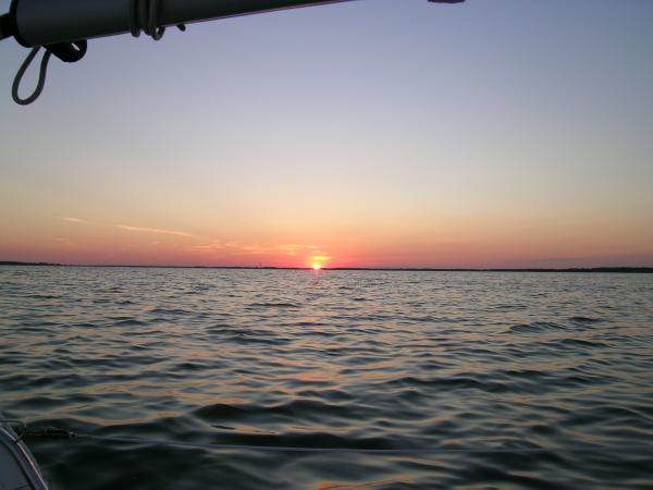 Sunset in Sandusky Bay