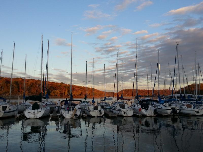 Sunset on Lake Oologah