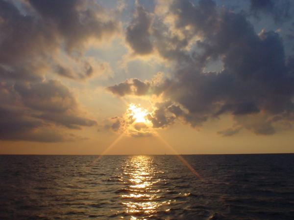 Sunset on Lake Pontchartrain