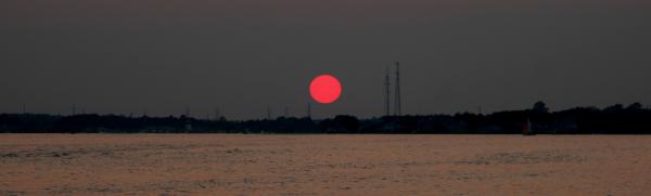 Sunset on the Toms River