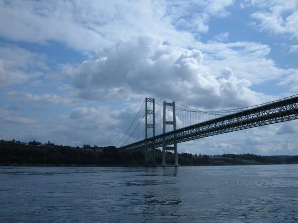 Tacoma Narrows twin bridges